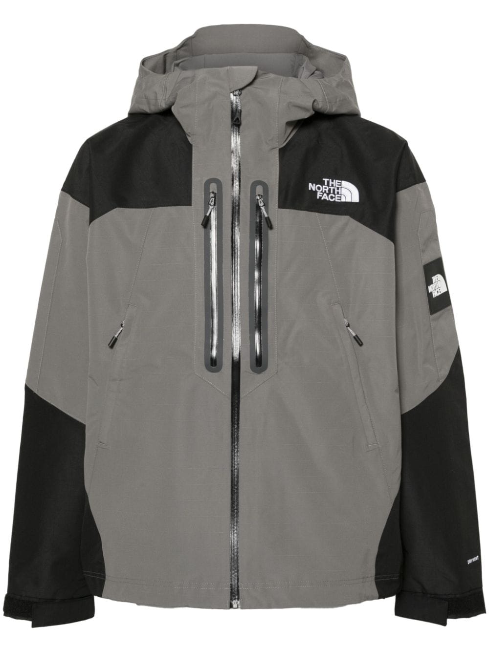 The North Face Jacke mit Logo-Stickerei - Grau von The North Face