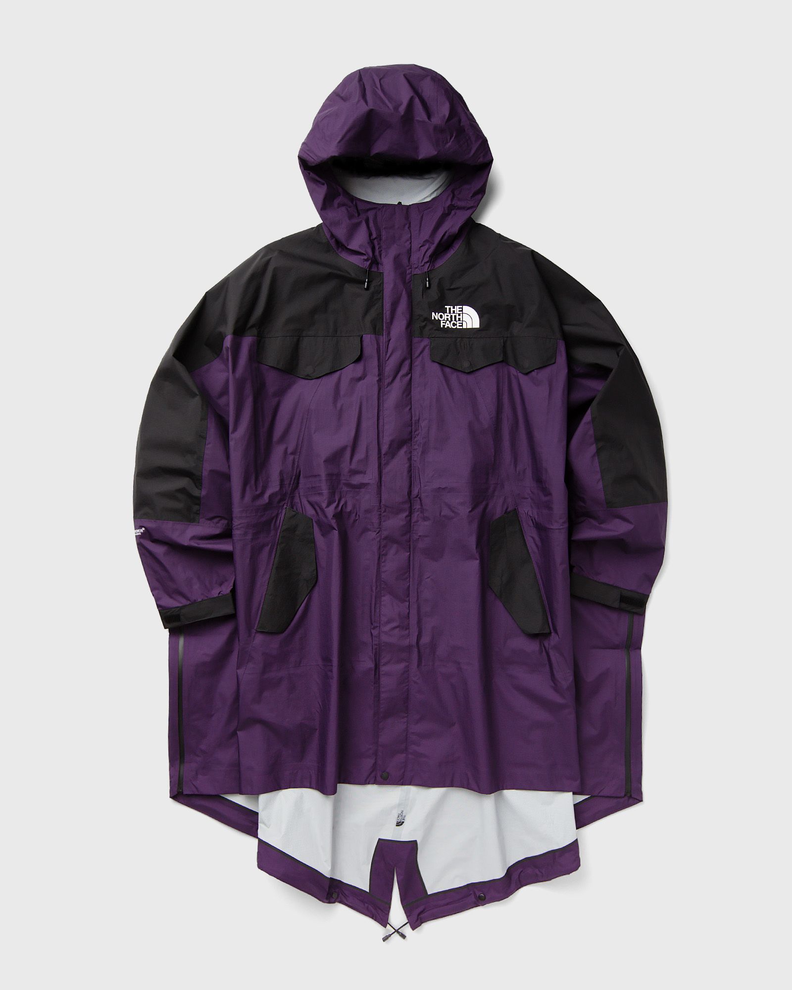 The North Face X UNDERCOVER HIKE PACKABLE FISHTAIL SHELL PARK men Parkas|Shell Jackets purple in Größe:L von The North Face