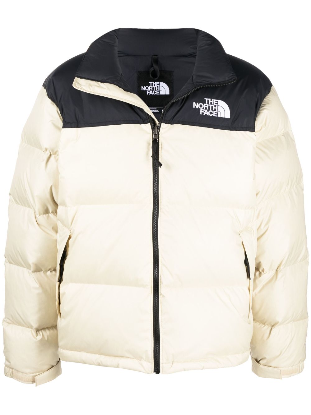 The North Face Daunenjacke mit Kontrasteinsatz - Nude von The North Face