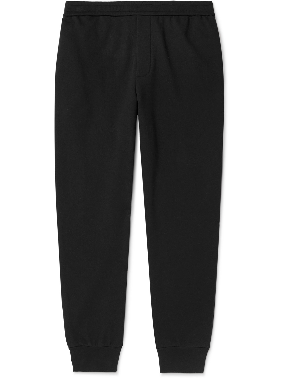 The Row - Edgar Tapered Cotton-Jersey Sweatpants - Men - Black - XL von The Row