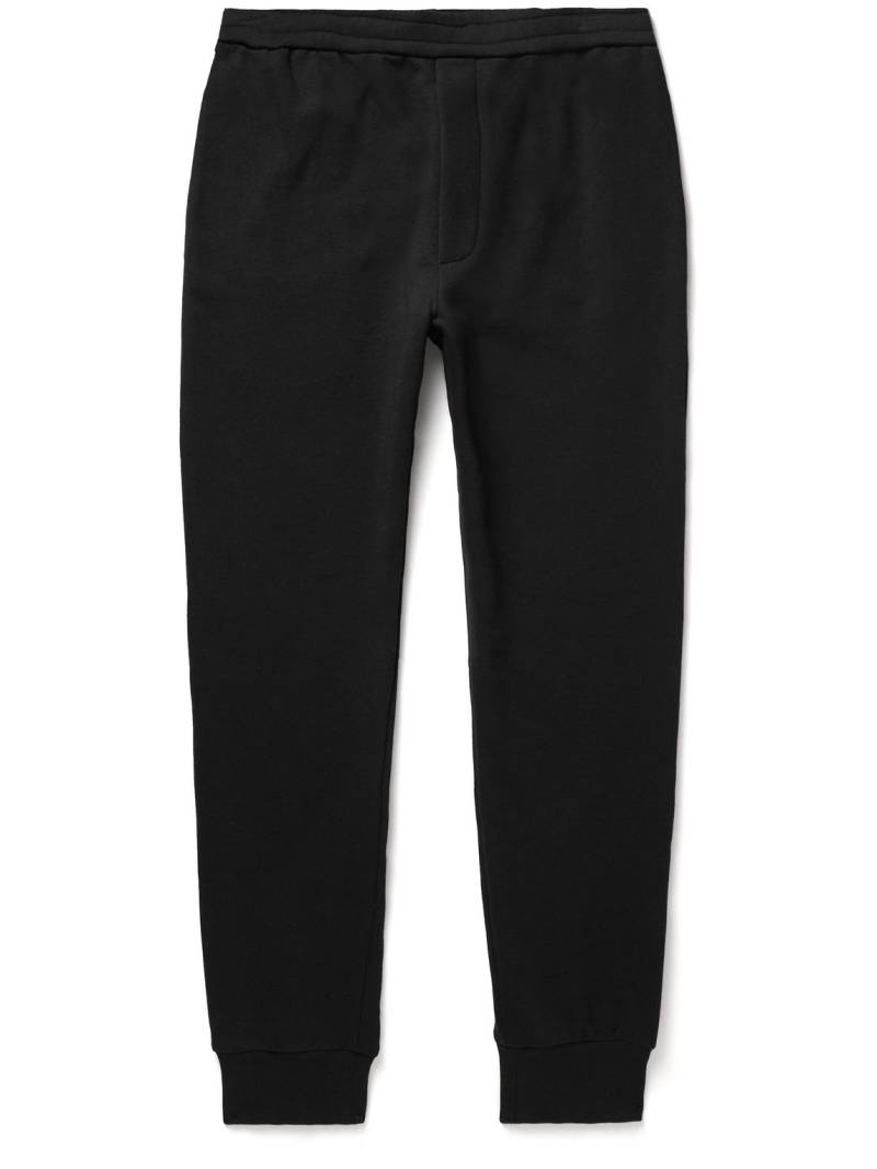 The Row - Edgar Tapered Cotton-Jersey Sweatpants - Men - Black - XXL von The Row