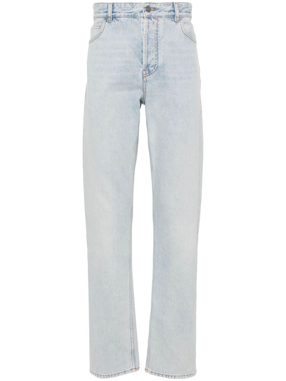 The Row Halbhohe Carlisle Slim-Fit-Jeans - Blau von The Row