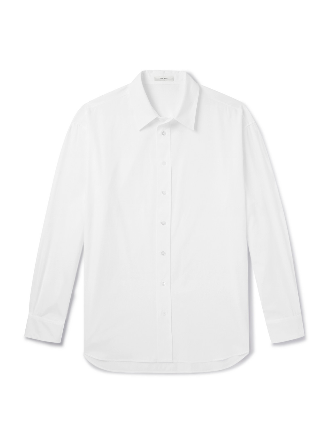 The Row - Penn Oversized Cotton-Poplin Shirt - Men - White - M von The Row