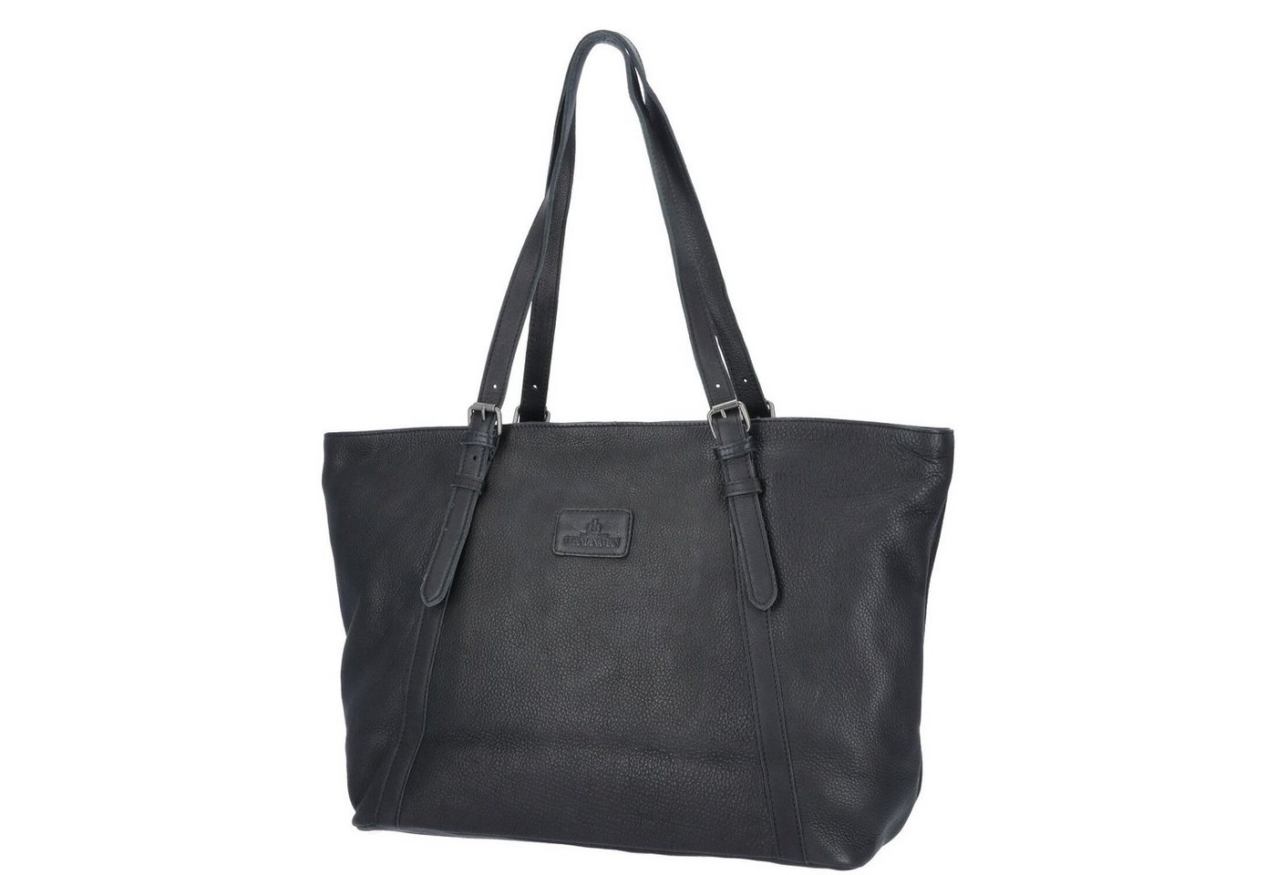 The Skandinavian Brand Umhängetasche The Skandinavian Brand Damen Leder Tasche, Shopper schwarz (1-tlg) von The Skandinavian Brand