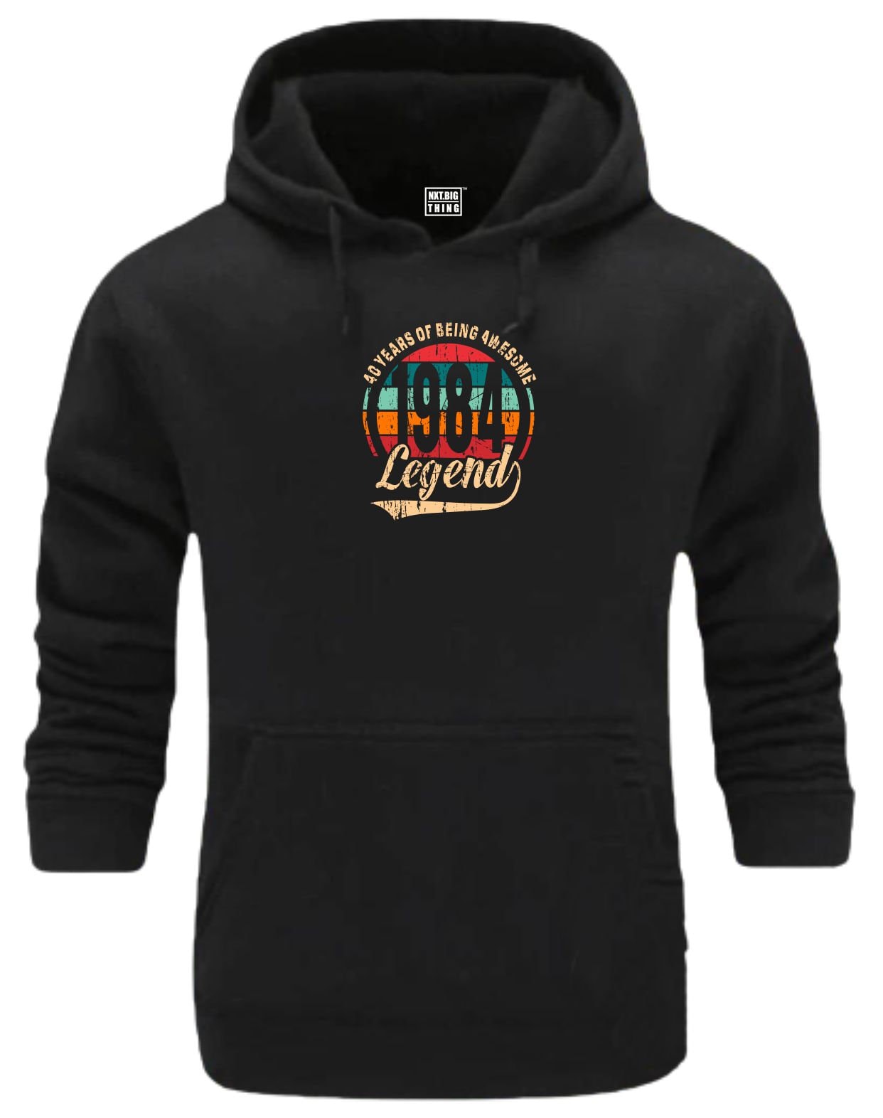 40. Geburtstag Hoodie 40 Jahre Fantastisch Legende Geboren 1984 Lustiger Witz Weihnachten Fans Geschenk Männer Sweatshirt Top von TheGymMonsterTGM