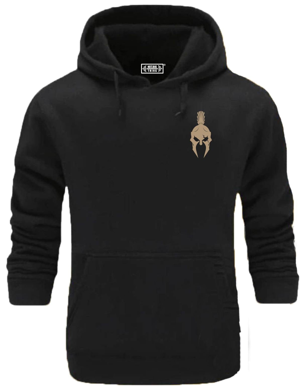 Spartan Warrior Helm Hoodie Pocket Gym Clothing Bodybuilding Training Workout Fitness Boxen Kampfsport Mma Gymwear Herren Top von TheGymMonsterTGM