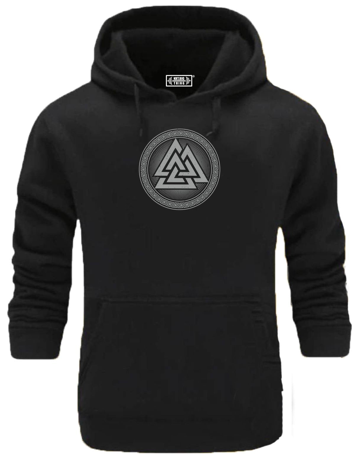 Valknut Shield Hoodie Gym Kleidung Bodybuilding Training Workout Übung Boxen Mma Karate Wikinger Gymwear Thor Odin Männer Sweatshirt Top von TheGymMonsterTGM