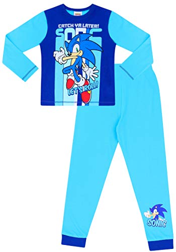 Sonic The Hedgehog Catch You Later Gaming-Pyjama, lang, blau, 110 von ThePyjamaFactory