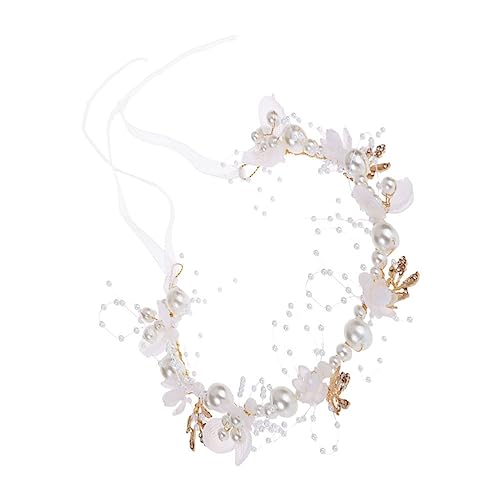 Theaque Blumenmädchen Hochzeit Stirnband Kopfschmuck Blumenmädchen Hochzeit Party Haarschmuck von Theaque