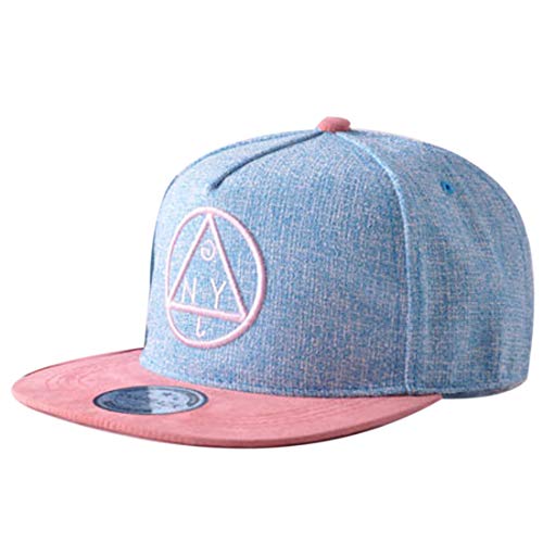 Thenice Kind Hip-Hop Cap Baseball Kappe Hut (A azurblau) von Thenice