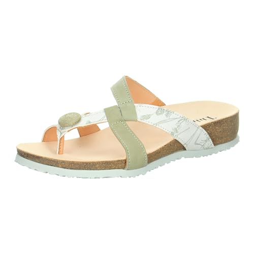 Think! Zehentrenner Damen,9040 Bianco Bosco Kombi,41 EU von Think!