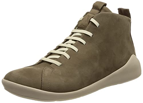 THINK! Damen DUENE chromfrei gegerbte nachhaltige Wechselfußbett Slipper, 3000 Taupe, 39 EU von Think!