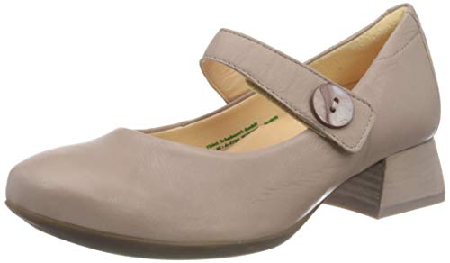 THINK! Damen Delicia chromfrei gegerbte, nachhaltige Wechselfußbett Pumps, 4000 Hibiskus, 39.5 EU von Think!