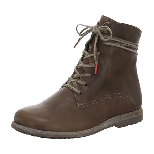 Think! Damen Rento Chromfrei Gegerbte Leder Gefütterte Stiefelette, 3000 Mud, 41.5 EU von Think!