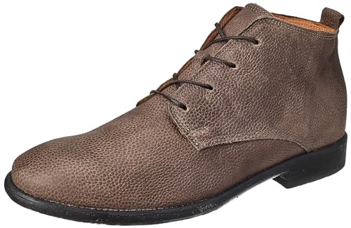 THINK! Herren CIVITA nachhaltige Leder gefütterte Stiefelette, 7030 Slate, 41.5 EU von Think!