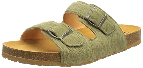 THINK! Herren WOLFI Nachhaltige Pantolette Hausschuh, 7000 ROSMARIN, 40 EU von Think!