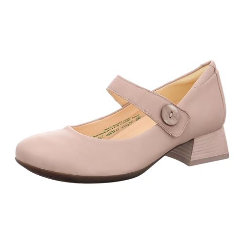 THINK! Damen Delicia chromfrei gegerbte, nachhaltige Wechselfußbett Pumps, 4000 Hibiskus, 37 EU von Think!