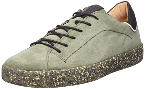 THINK! Herren JOEKING chromfrei gegerbte nachhaltige Wechselfußbett Sneaker, 7010 Jade/Kombi, 43 EU von Think!