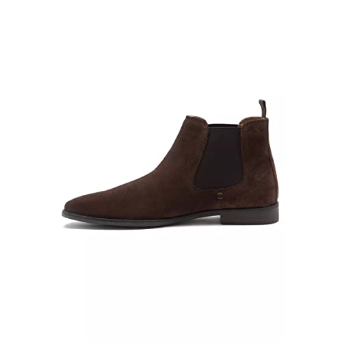 Thomas Crick Herren Addison Chelsea Boots, Brown, 42 EU von Thomas Crick