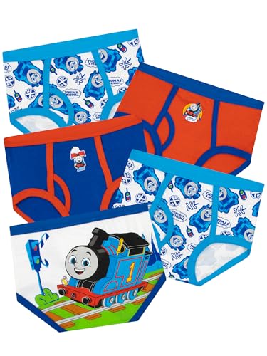Thomas & Friends Unterwäsche Packung mit 5 | Kinderunterwäsche Jungs | Thomas Jungen Boxershorts 5 Er Pack | Mehrfarbig 116 Thomas & Friends Unterwäsche Packung mit 5 | Kinderunterwäsche Jungs | Thomas Jungen Boxershorts 5 Er Pack | Mehrfarbig 116 von Thomas und seine Freunde