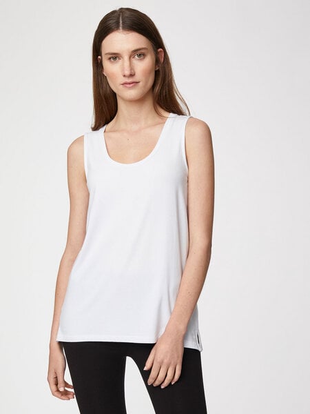 Thought Bamboo Base Layer Singlet-Black von Thought
