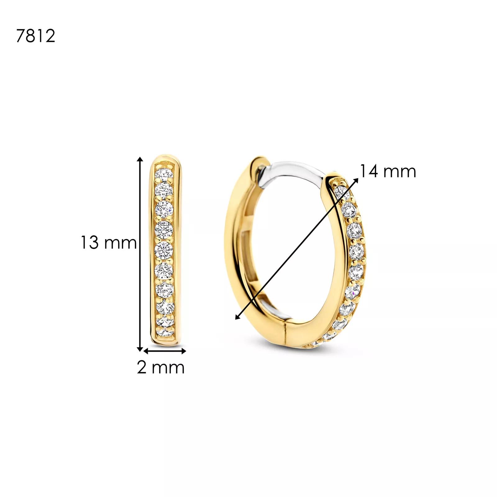 Ti Sento Ohrringe - TI SENTO Earring  7812ZY - Gr. unisize - in Gold - für Damen von Ti Sento