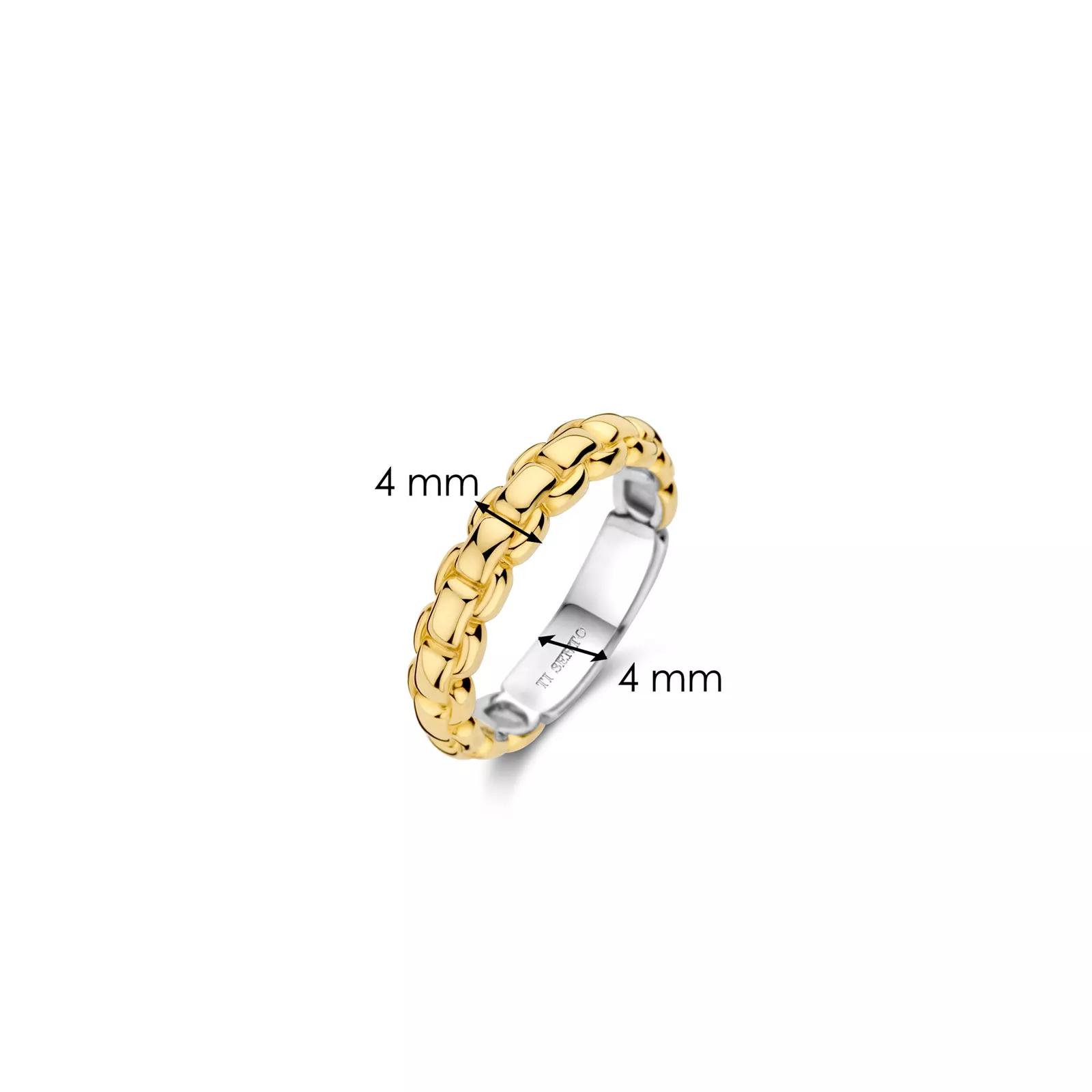 Ti Sento Ring - TI SENTO Ring 12319SY - Gr. 58 - in Gold - für Damen von Ti Sento