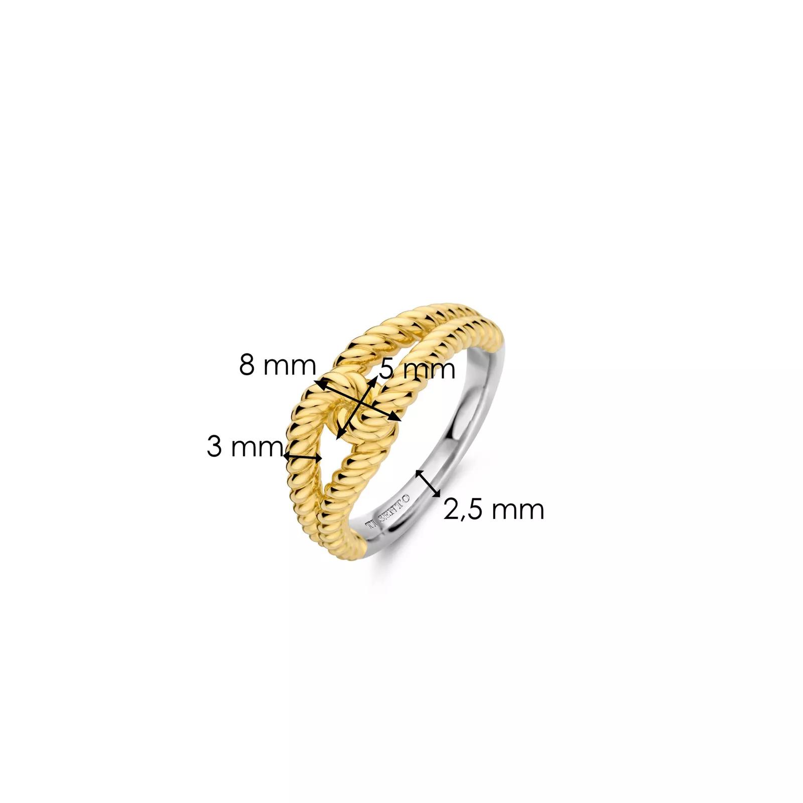 Ti Sento Ring - TI SENTO Ring 12323SY - Gr. 54 - in Gold - für Damen von Ti Sento