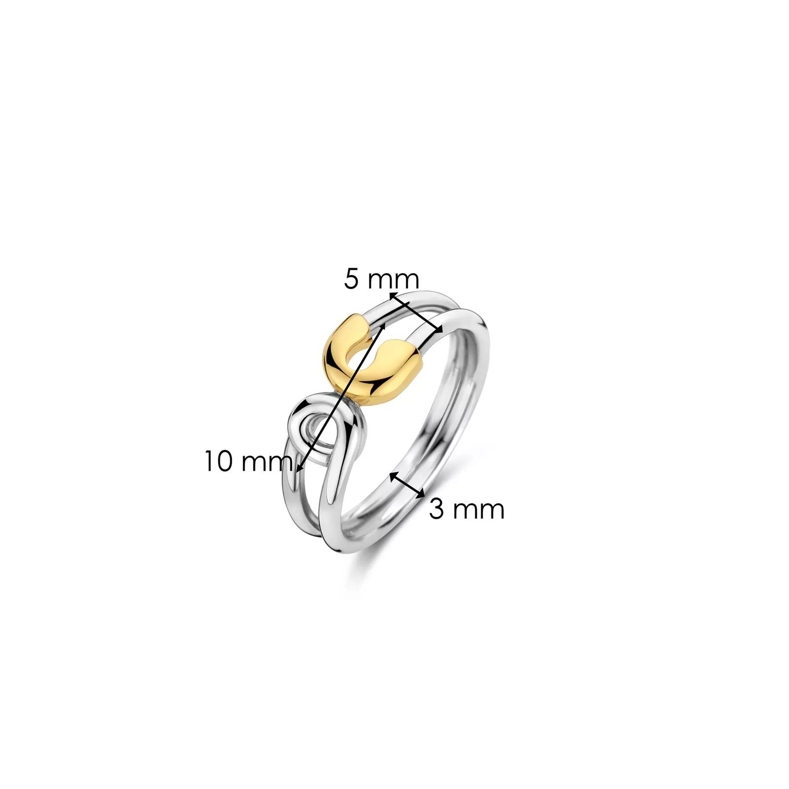 Ti Sento Ring - TI SENTO Ring 12333SY - Gr. 54 - in Gold - für Damen von Ti Sento