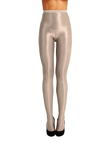 TiaoBug Damen Strumpfhose 70 Den glossy Glänzende Hose Pants Leggings Tights Modisch Matt mit Glanz Fein Strumpfhosen Hautfarben Einheitsgröße TiaoBug Damen Strumpfhose 70 Den glossy Glänzende Hose Pants Leggings Tights Modisch Matt mit Glanz Fein Strumpfhosen Hautfarben Einheitsgröße von TiaoBug