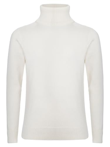 TiaoBug Mädchen Jungen Rollkragenpullover Strickpullover Basic Einfarbig Rolli Warme Tops Feinstrick Unterhemd Herbst Winter Sweater Weiß 170 TiaoBug Mädchen Jungen Rollkragenpullover Strickpullover Basic Einfarbig Rolli Warme Tops Feinstrick Unterhemd Herbst Winter Sweater Weiß 170 von TiaoBug