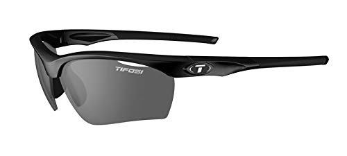 Tifosi Unisex Vero Wechselobjektiv Sonnenbrille, schwarz glänzend, One Size von Tifosi