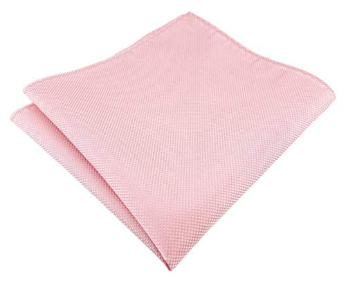 TigerTie Designer Einstecktuch in rosa fein gepunktet - Stecktuchgröße 30 x 30 cm von TigerTie