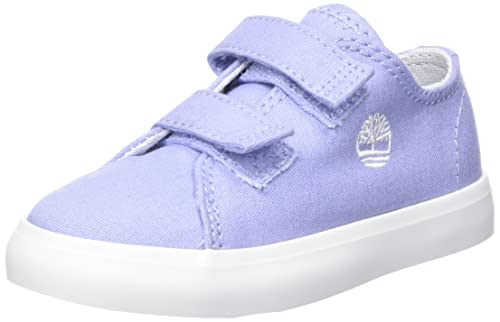 Timberland Newport Bay 2 Strap Ox (Youth) Sneaker Low Top, Light Blue Canvas, 35 EU von Timberland