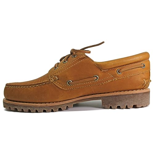 Timberland Authentics 3 Eye Classic Slipper & Bootsschuhe Herren Braun - 44 - Bootsschuhe von Timberland