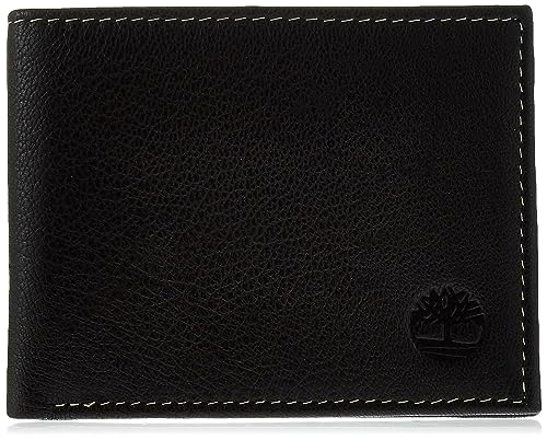 Timberland Herren Blix Slimfold Geldbörse Reisezubehör-Brieftasche, schwarz, Einheitsgröße von Timberland