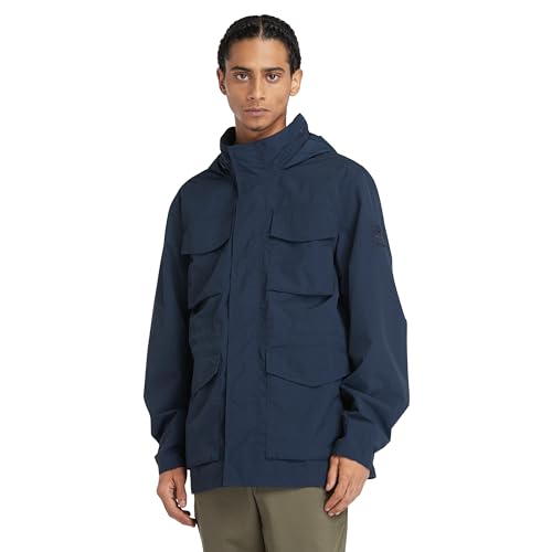 Timberland Herren Standard Wasserabweisende Feldjacke, dunkler Saphir, Größe L von Timberland