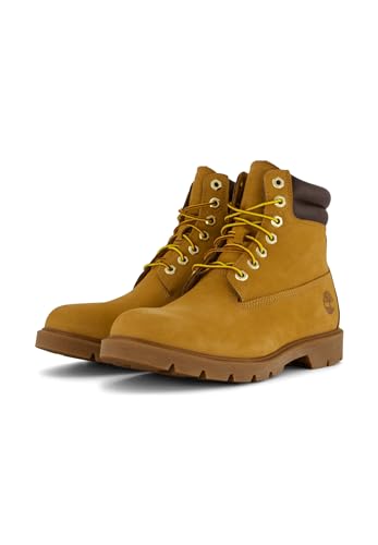 Timberland Herren 6 Inch WR Basic Stiefel, Wheat Nubuck, 45 EU von Timberland