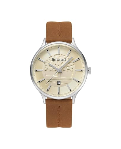 Timberland Herren Analog Quarz Uhr mit Leder Armband TBL.15488JS/07 von Timberland