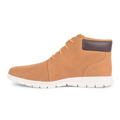 Timberland Herren Graydon Chukka Basic Stiefel, Wheat Nubuck, 45.5 EU von Timberland