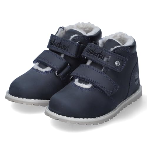 Timberland Kinder Winterstiefeletten POKEY PINE Blau Leder & Textil 27 von Timberland