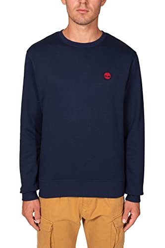 Timberland Oyster R Crew Sweat Herren Sweatshirt Pullover TB0A2AM6 blau, Bekleidungsgröße:XXL von Timberland