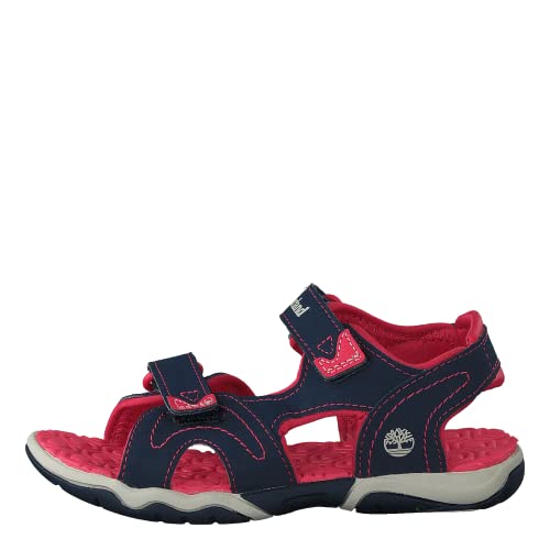 Timberland Unisex-Kinder Adventure Seeker 2 Strap (Junior) Sandalen, Blau Navy Pink , 40 EU von Timberland