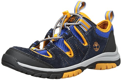 Timberland Unisex-Kinder FTK_Zip Trail Fisherman Sandalen Blau (BLUE) 28 EU von Timberland