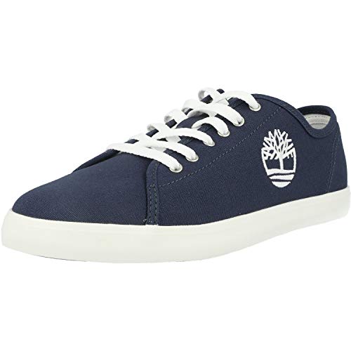 Timberland Unisex-Kinder Newport Bay-Canvas Sneakers, Blau (Black Iris), 36 EU von Timberland