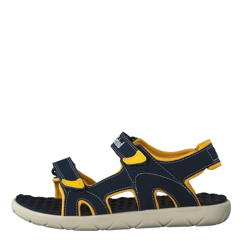 Timberland Unisex-Kinder Perkins Row-2-Strap Sandalen, Blau (Black Iris Xn0), 31 EU von Timberland