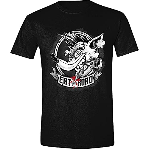 Crash Team Racing - Eat The Road Herren T-Shirt - Schwarz - XXL von Playstation