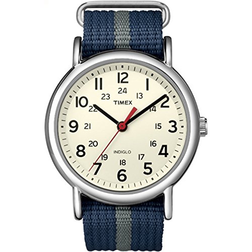 Timex Damen Quarz Uhr mit Nylon Armband T2N654 von Timex