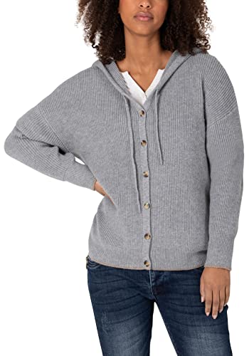 Timezone Damen Classic Cardigan Strickjacke, paloma Grey Melange, XL Timezone Damen Classic Cardigan Strickjacke, paloma Grey Melange, XL von Timezone