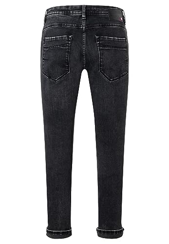 Timezone Herren Jeans Slim SCOTTTZ - Slim Fit - Schwarz - Carbon Black Wash, Größe:32W / 32L, Farbe:Carbon Black Wash 9893 von Timezone
